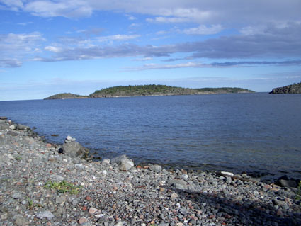 Stranden vid Br�cksand